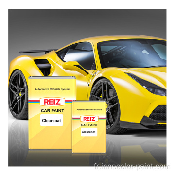 Reiz Auto Paint Supply Automotive Refinish revêtement High Gloss Car Paint Finitions Clearcoat